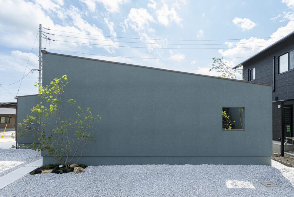 山口県山口市 I.D.Works 平屋外観施工事例画像