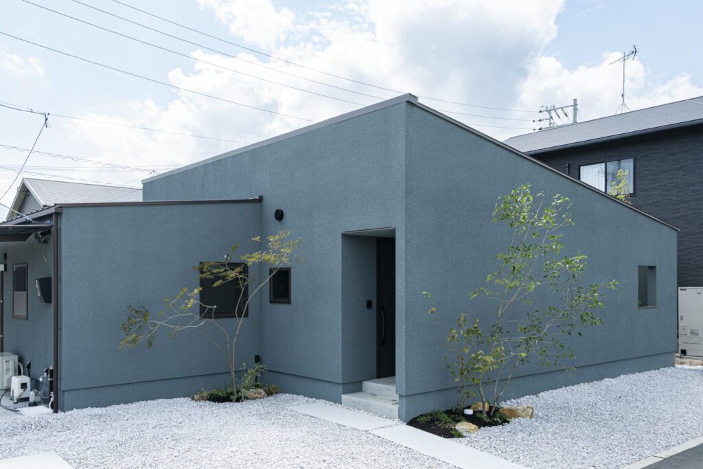 山口県山口市 I.D.Works 平屋外観施工事例画像