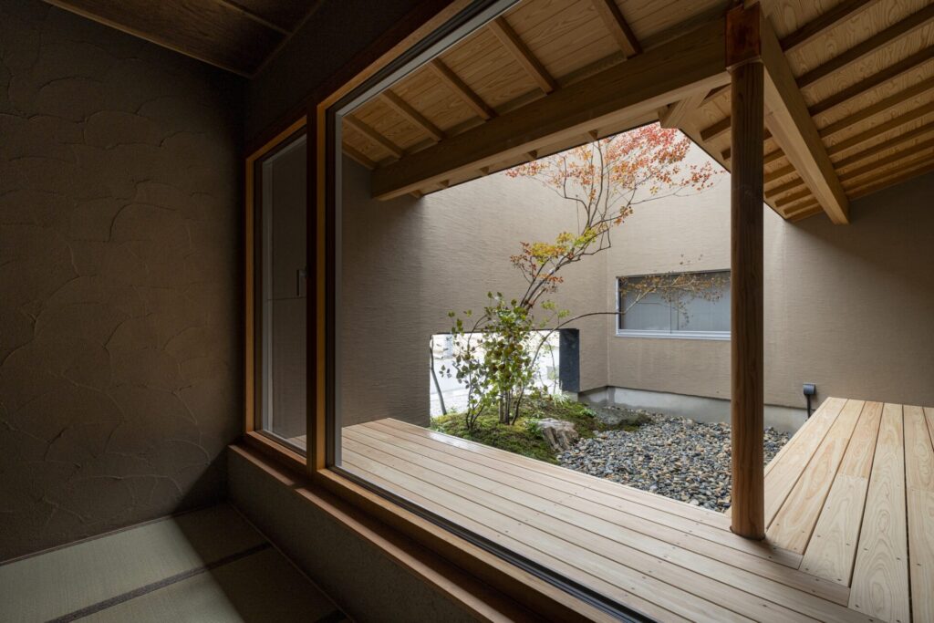 山口　デザイン事務所　設計事務所　施工事例画像　旅館　中庭